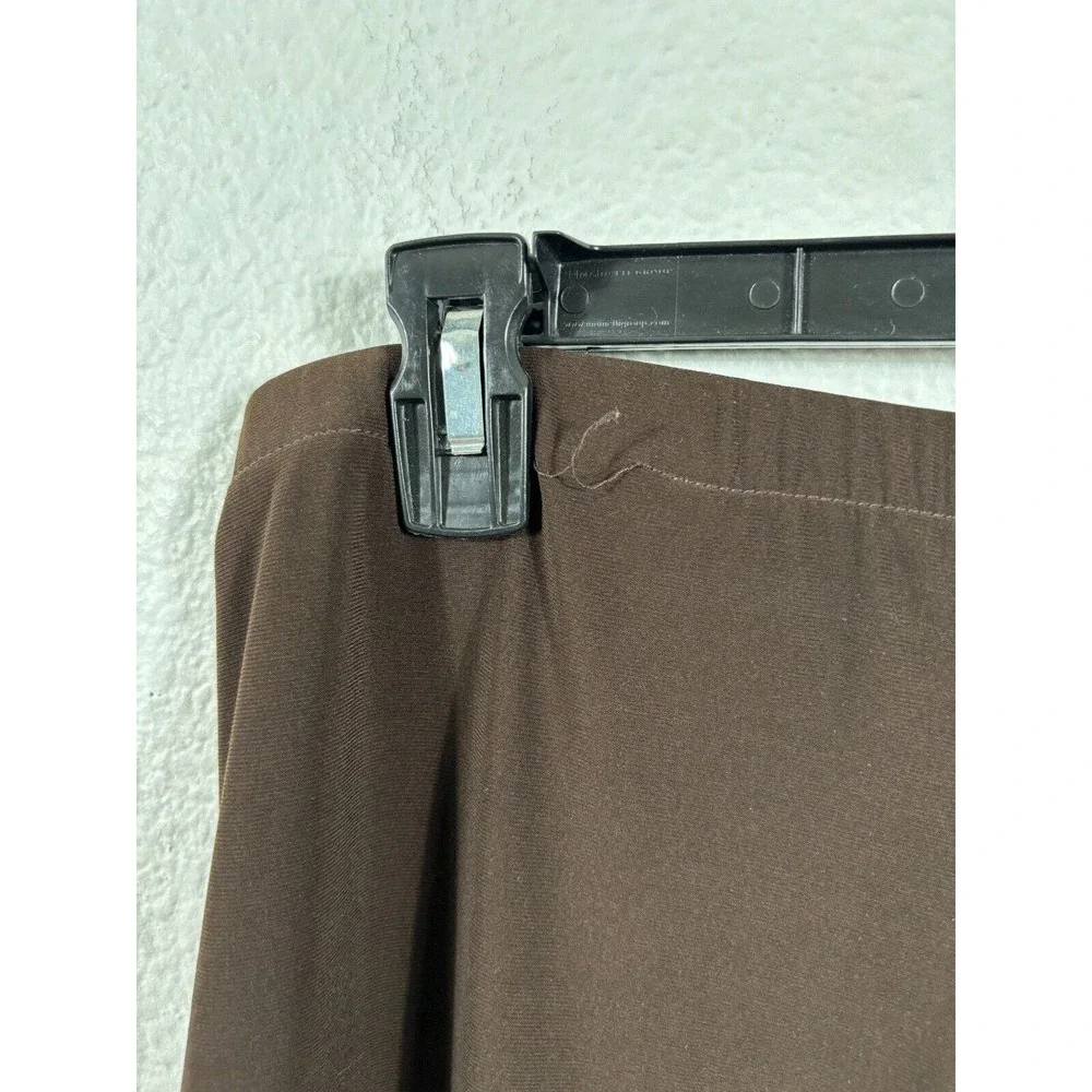 Joseph Ribkoff Pants Women’s Size‎ 12 Stretch Ponte Knit Solid Brown